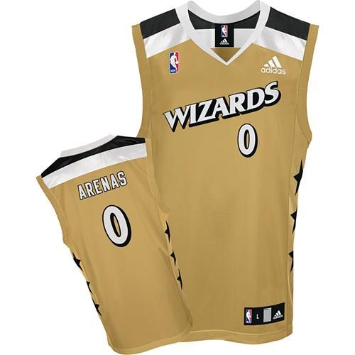 Men Custom Washington Wizards Jerseys Customized Yellow NBA Jerseys->more jerseys->NBA Jersey